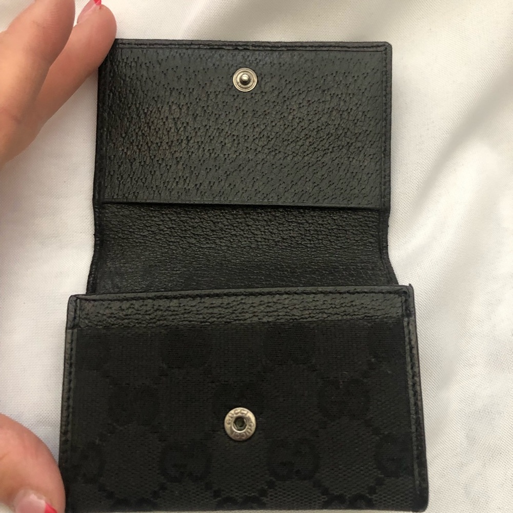 Gucci Black Monogram Wallet - Picture 3 of 15